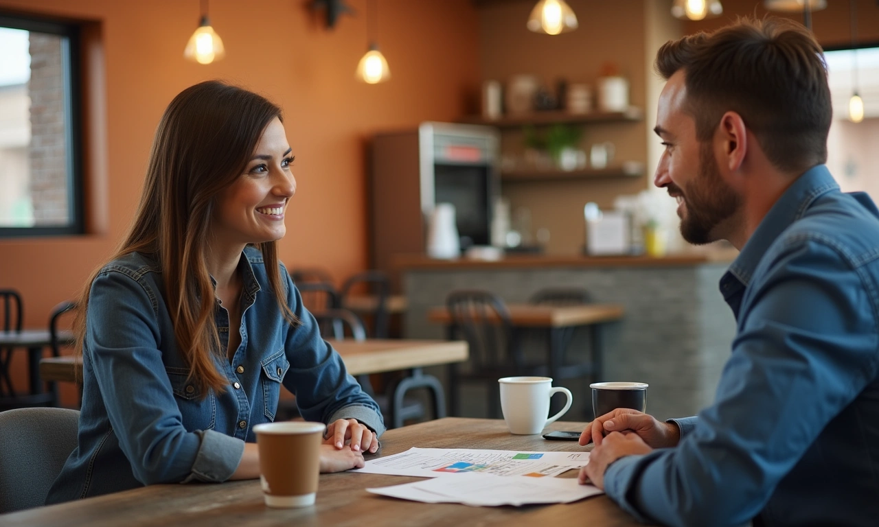 Business advisor meeting at El Paso office discussing MCA alternatives