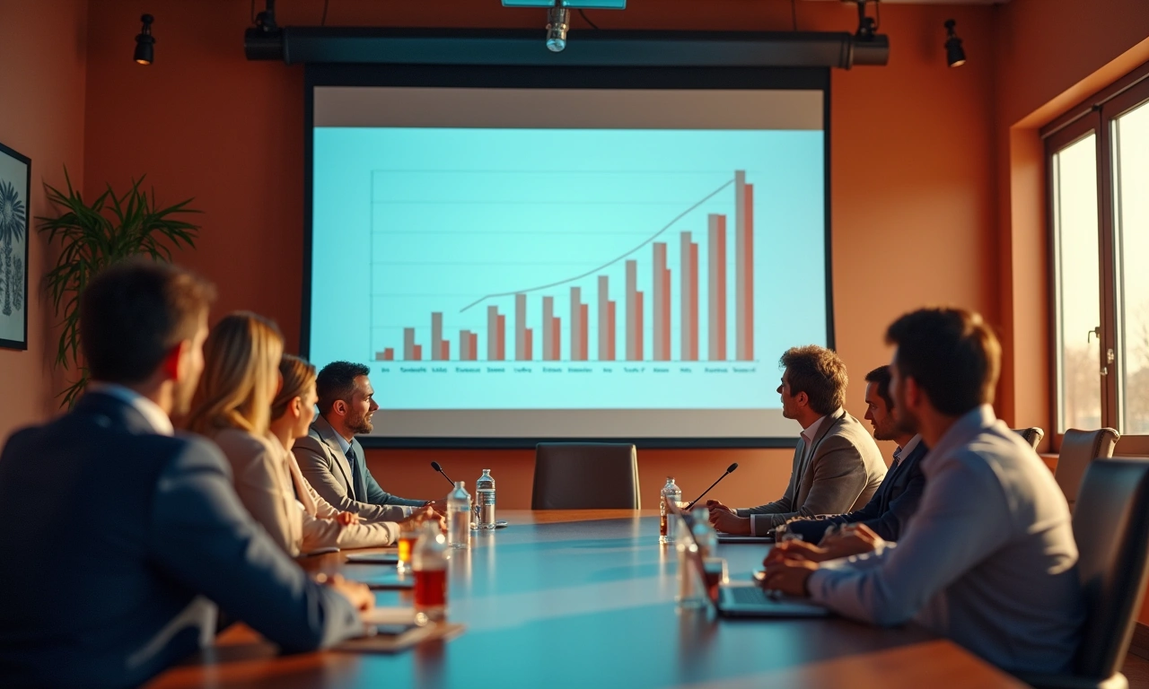 Revenue growth projection presented in El Paso business meeting